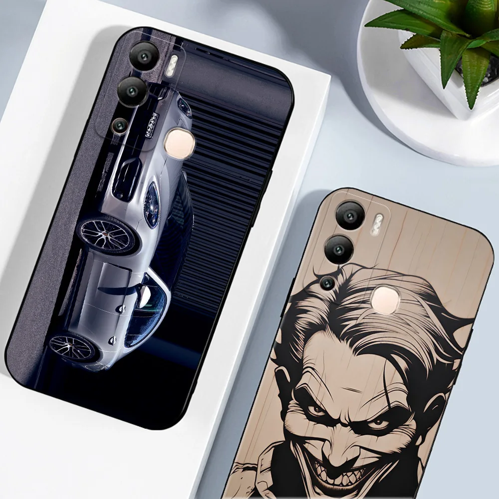 Фотообои для INFINIX HOT 12i фотообои с милым рисунком черепа