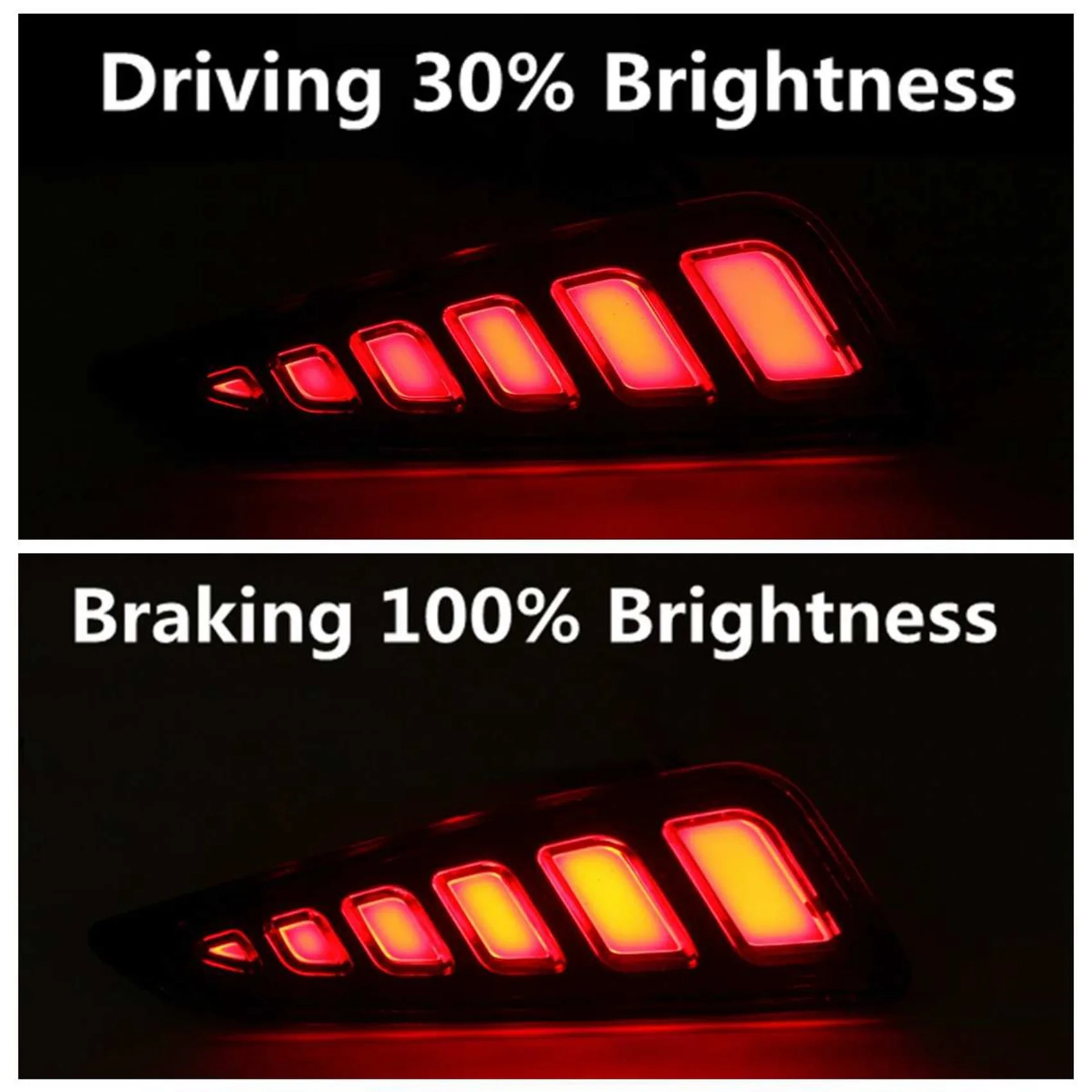 2 шт. задние противотуманные фары для Toyota светодиодный 2016-2019