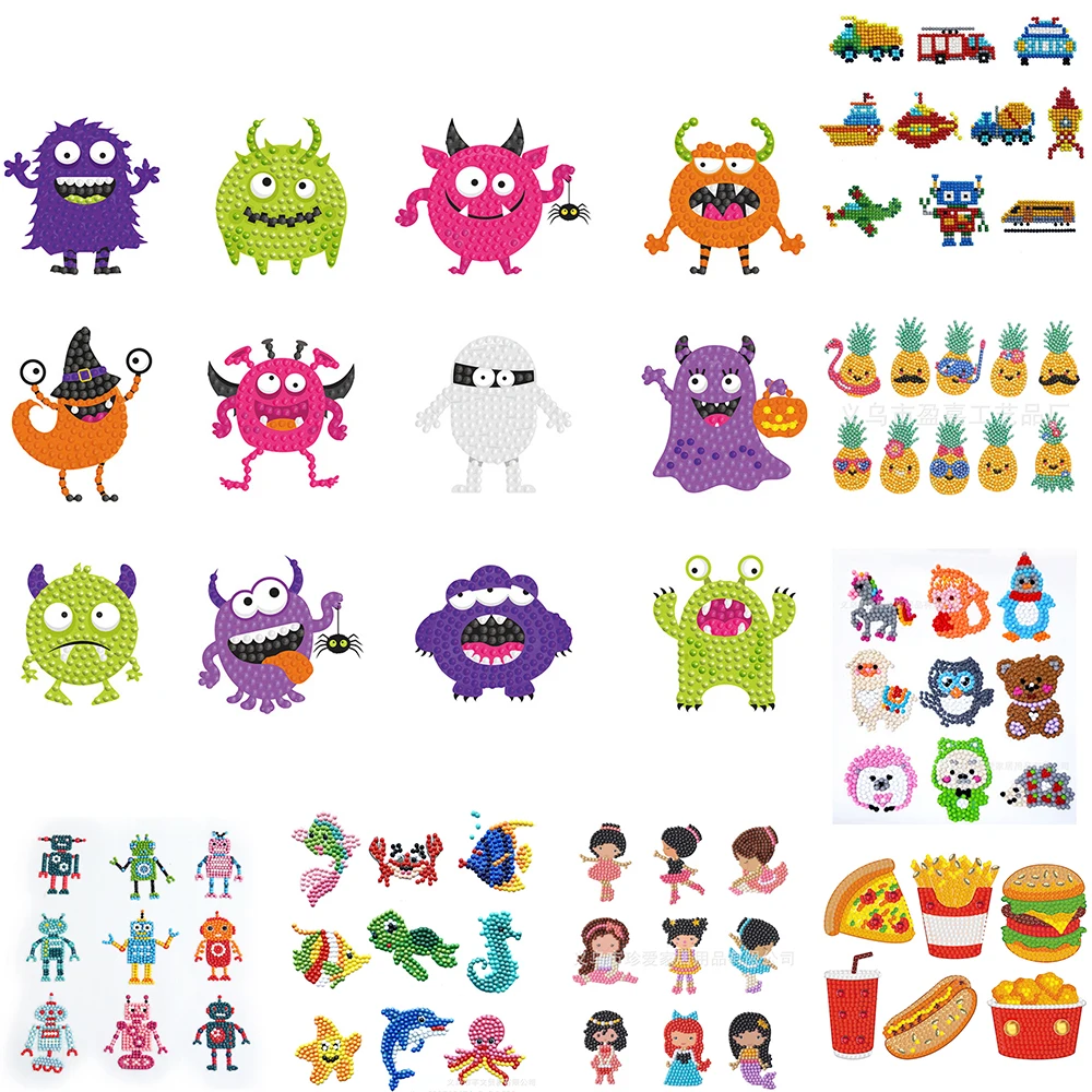 5D Мозаика из смолы алмазная живопись наклейки сделай сам ручная работа по