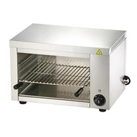 selective height commercial kitchen 220v electric salamander grill