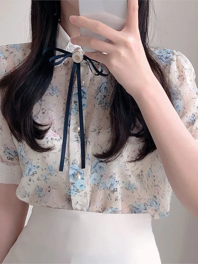 Женские милые топы в стиле преппи на пуговицах элегантные офисные деловые белые