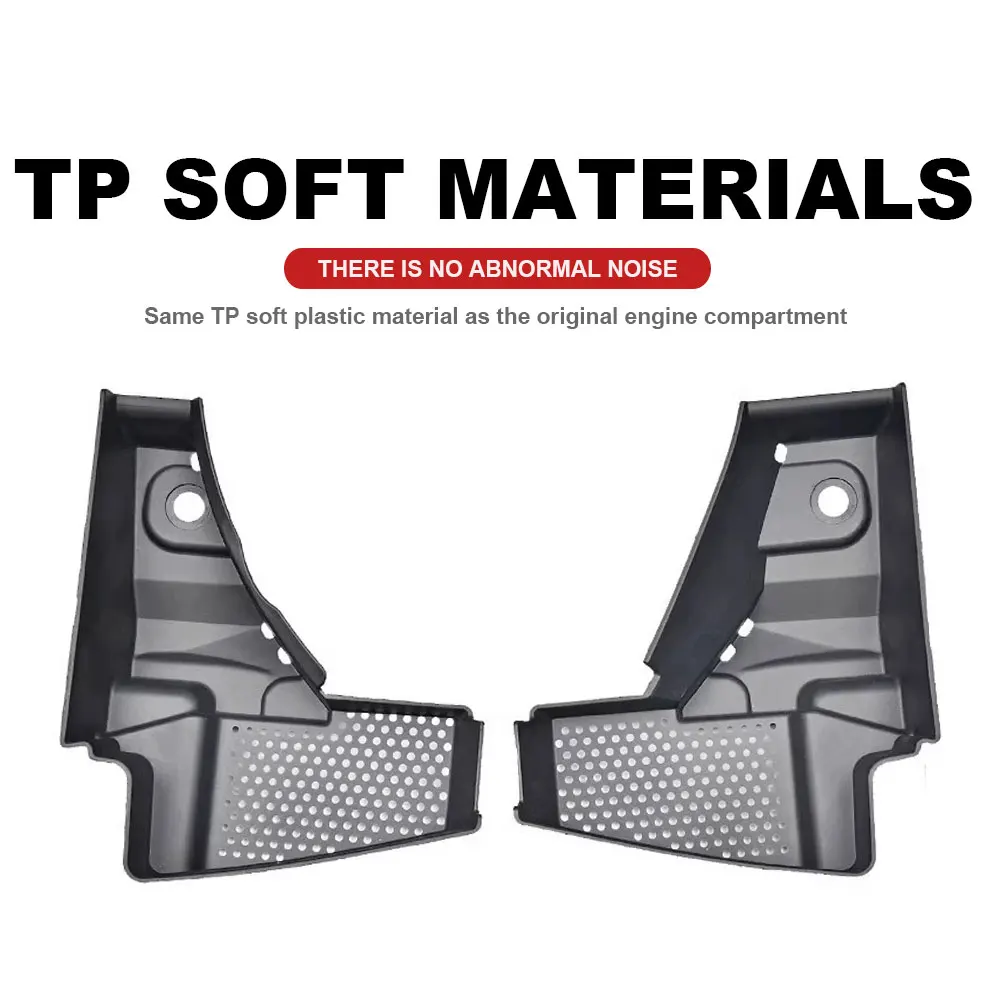 

Защитная крышка фильтра двигателя автомобиля, антиблокирующая накладка фильтра отсека двигателя, подходит для Toyota RAV4 20-24, аксессуары для интерьера