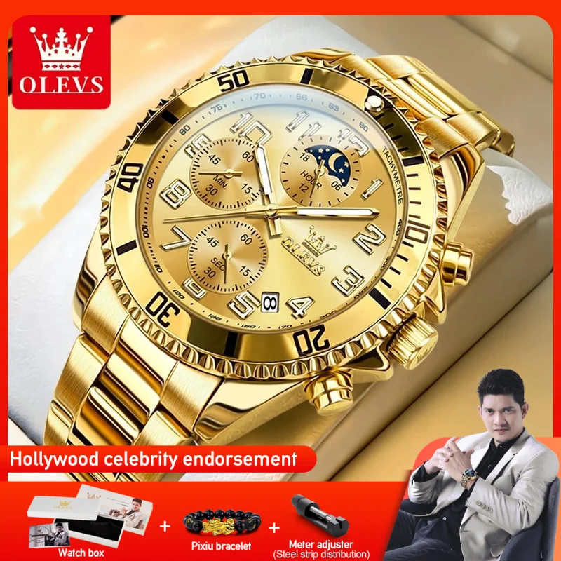 OLEVS 2926 мужские кварцевые часы