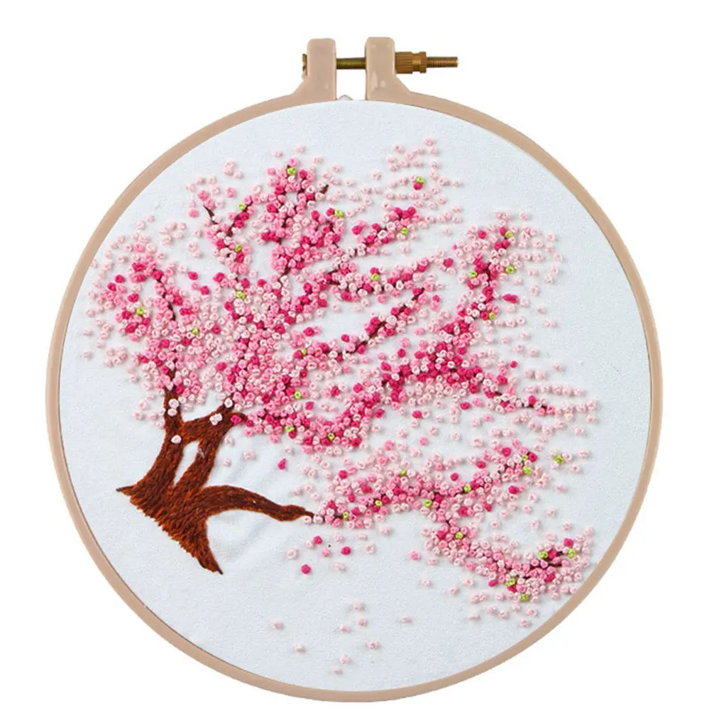 

Handmade Embroidery Kit DIY Cross Stitch Material Package Home Handwork Tool for Beginner,