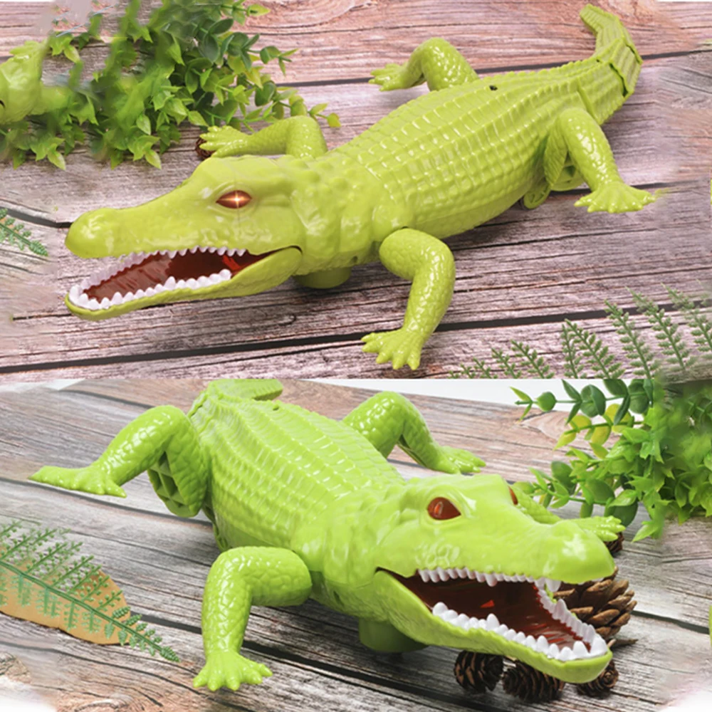 

RC Infrared Remote Control crocodile RC animals Trick Terrifying Mischief Toys Funny Novelty kids toys Christmas birthday gifts