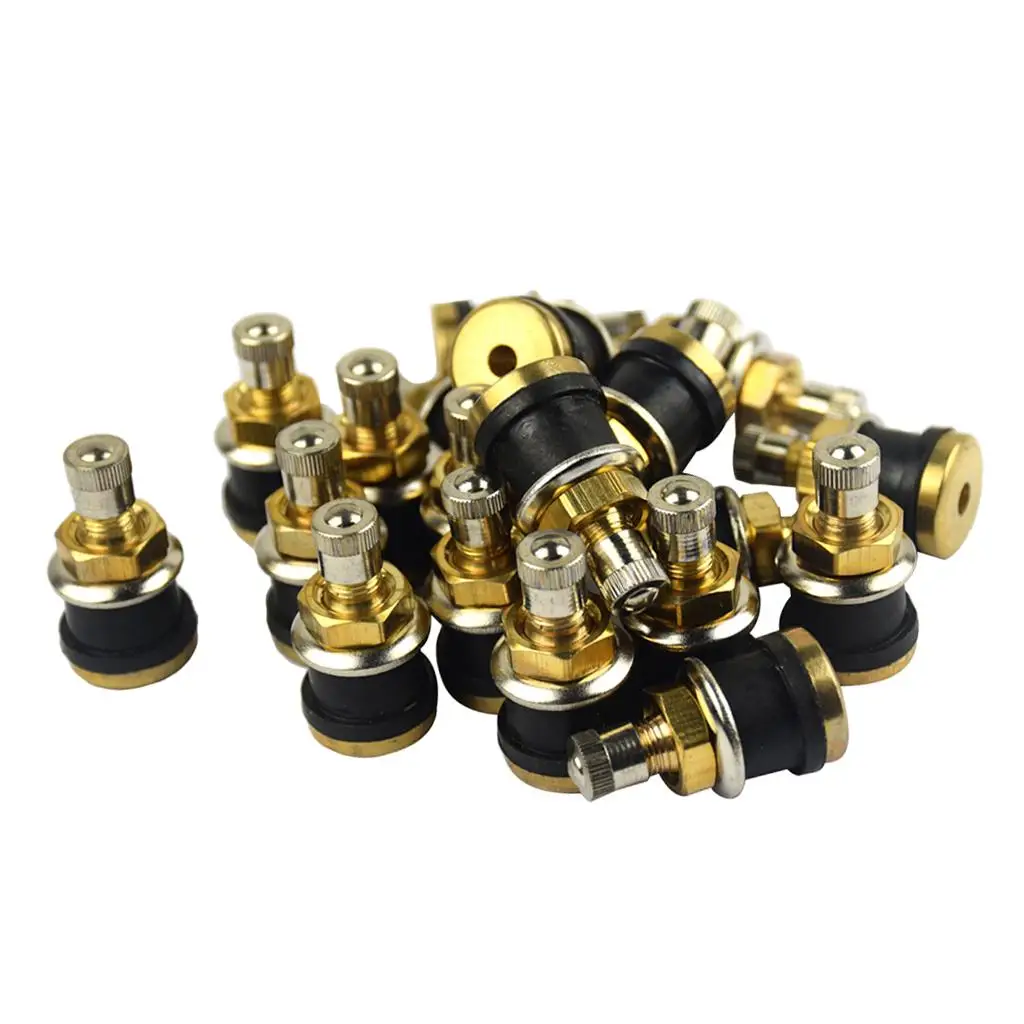 

20 Pieces TR575 Truck Tire Valve Stems Clamp-In Type Universal