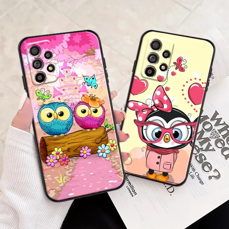 

Luxury Cute For Samsung M11 M12 Phone Case Silicone Cover Back Funda Liquid Silicon Carcasa