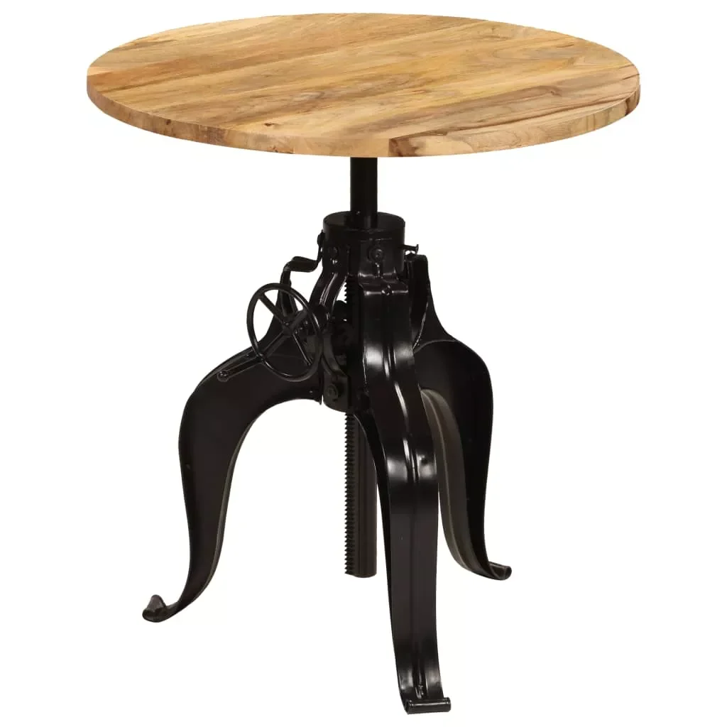 

Bar table Solid mango wood 75 x (76-110) cm