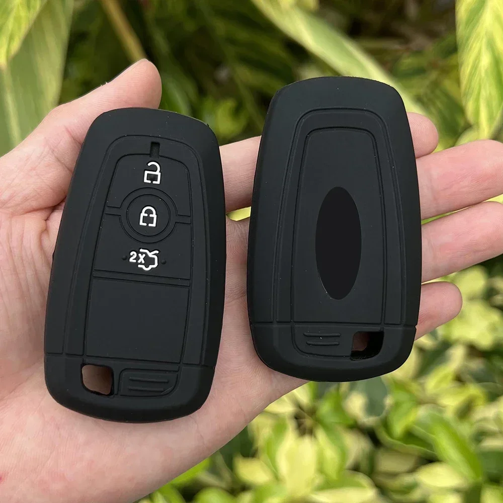 

Силиконовый чехол для автомобильного ключа для Ford Maverick Focus Edge Explorer Expedition Everest Fusion Mondeo Mustang Raptor Bronco Key