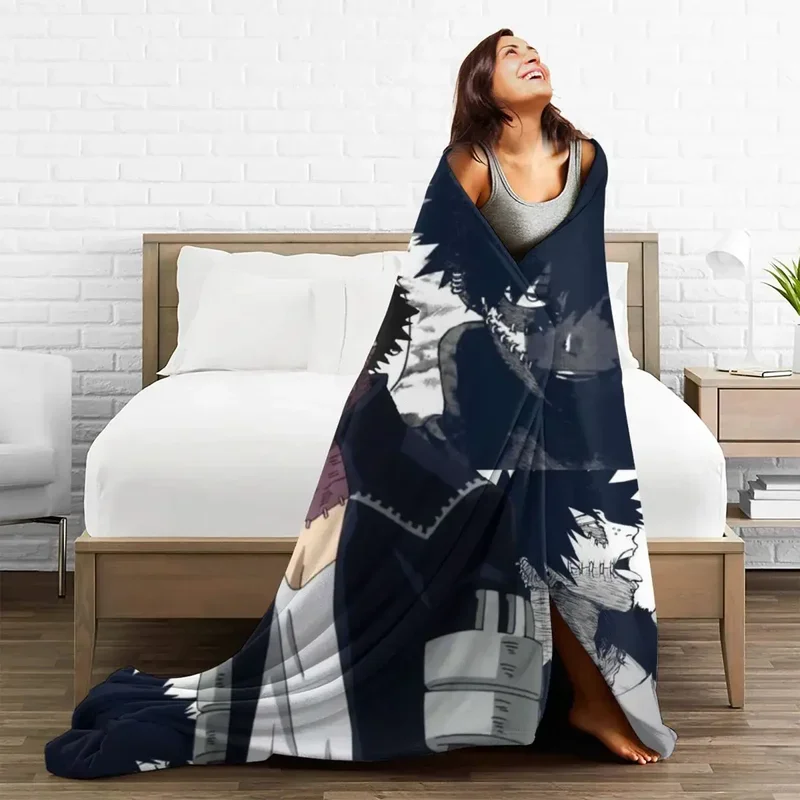 Бархатные одеяла из аниме Моя геройская Академия одеяло Hone Nuki Juzo для дивана