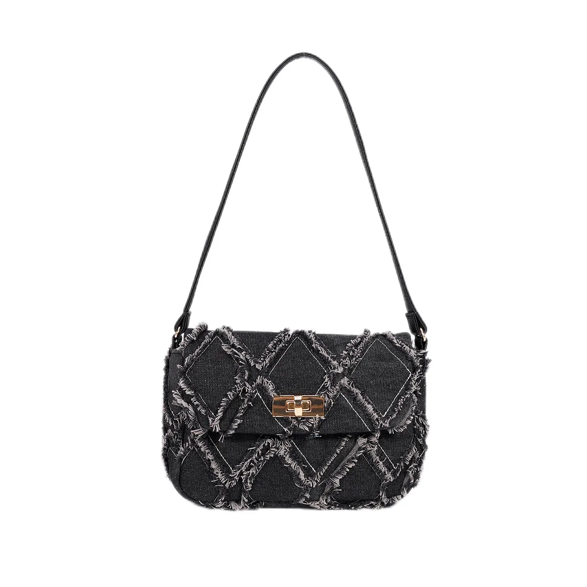 

Underarm Bags for Women Luxury Designer Brand Handbags and Purses 2023 New Denim Shoulder Bag Women's Flap Bag Fashion Totes