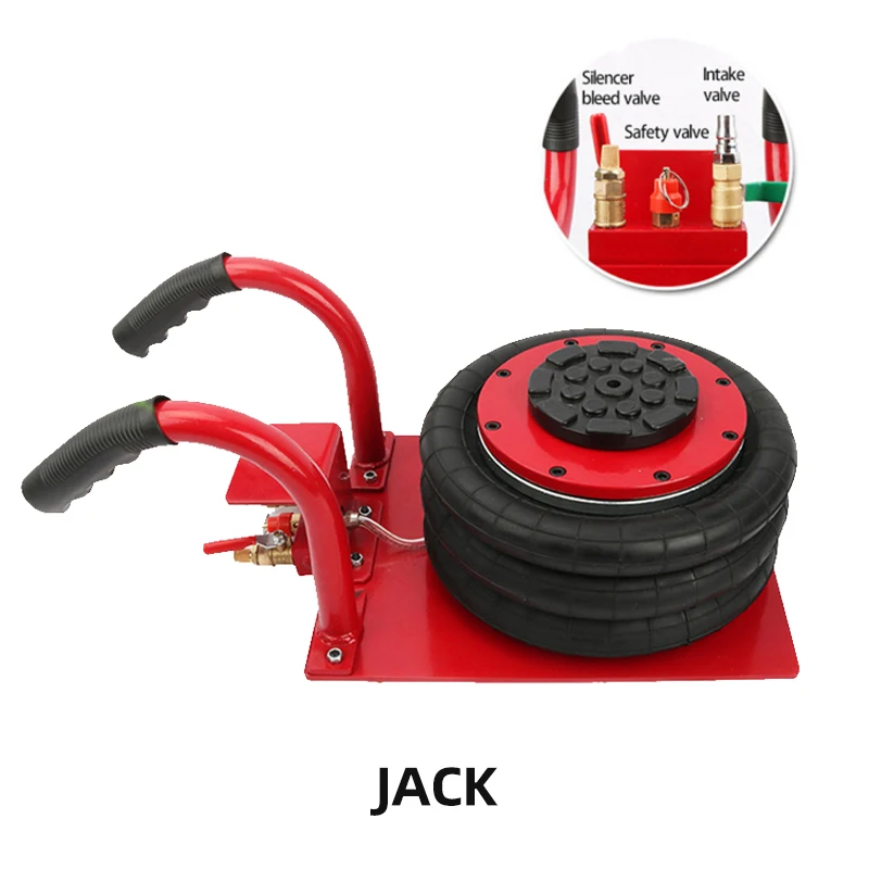 

Утолщенный стальной надувной пневматический домкрат, быстрая горизонтальная надувная подушка, 3 тонны, подъемный инструмент для ремонта ав...