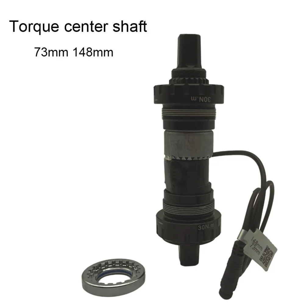 

Replacement E-bike Axle Black Electric Bicycles For Bafang Moto Metal Steel Torque CenterAxle Sensor Brand New