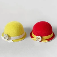 fade less exquisite workmanship moisture proof mini dollhouse decoration lady cap miniature hat for children