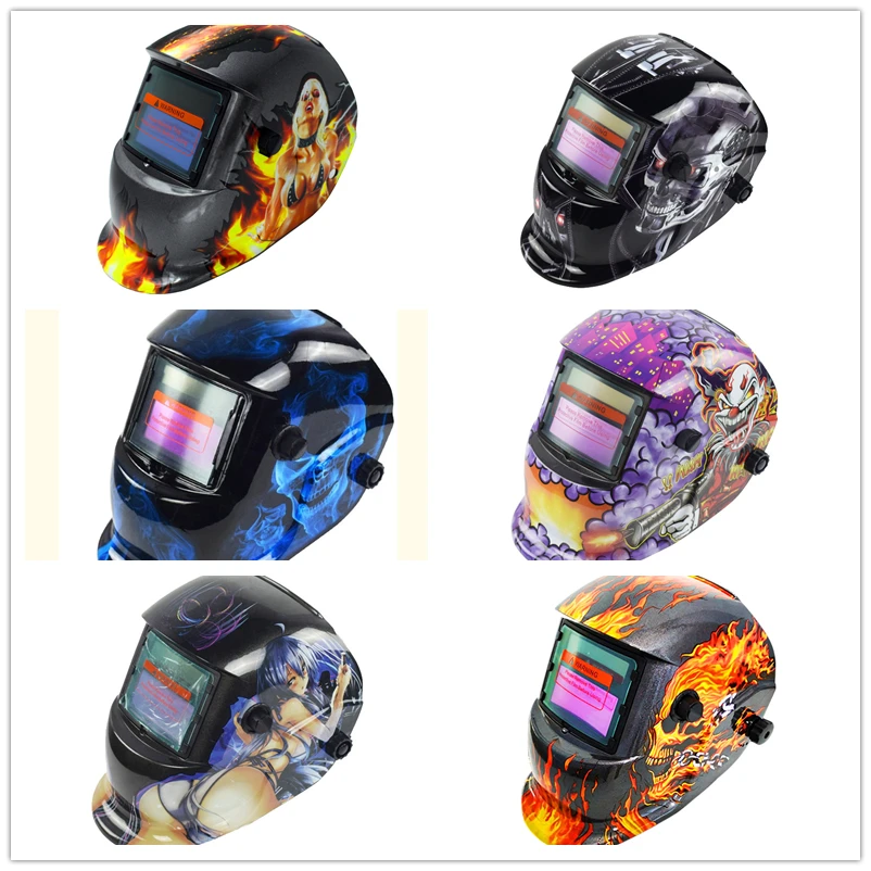 

Solar Auto-Darkening Welding Mask Mounted Argon Arc Welder Welding Cap Anti-Glare Dedicated Helmet Helmet Turntable Weld Hood