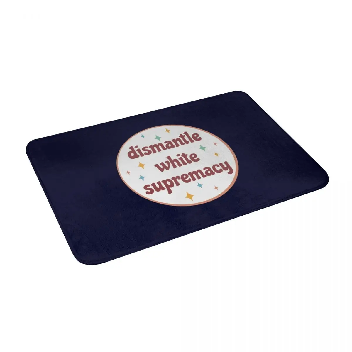 

Dismantle White Supremacy Bath Door Floor Mat Rug Carpet Entrance Living Room Home Kitchen Doormat Bedroom Absorbent Cocina