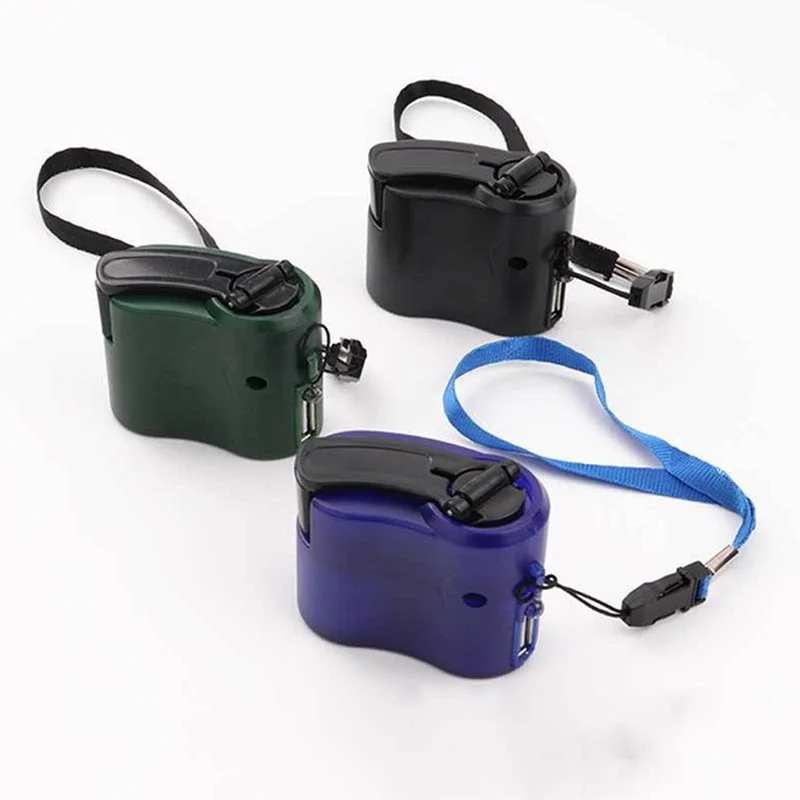 usb phone emergency camping hiking alternator mini charger hand crank outdoor travel generator camping gear survival tool free global shipping
