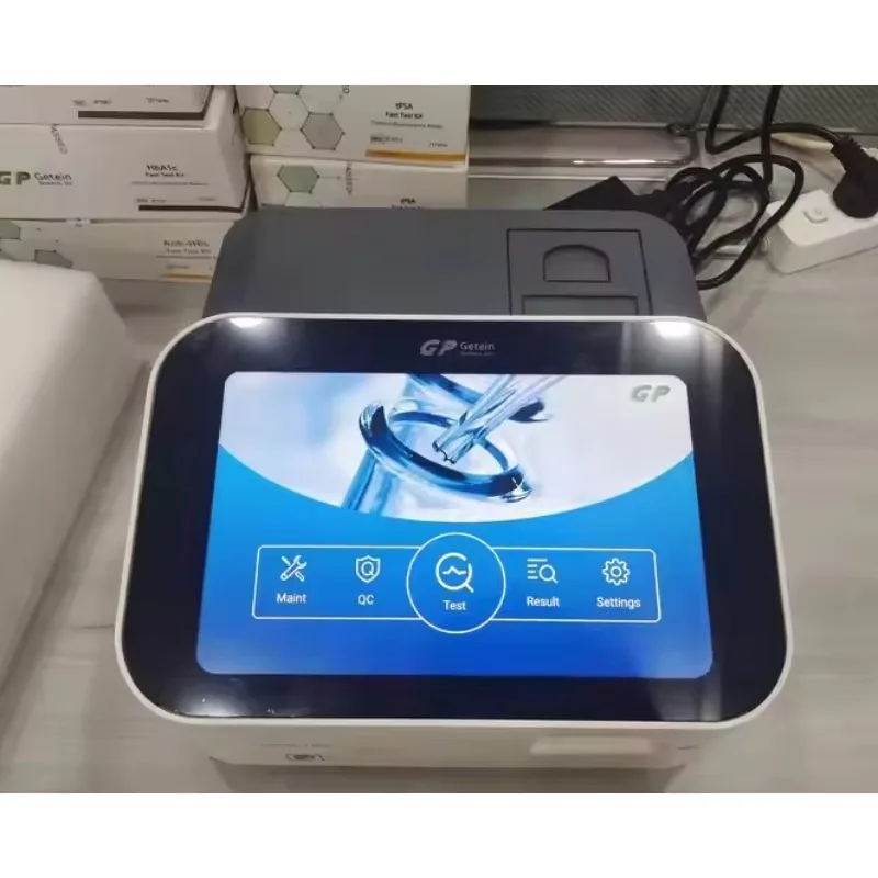 Фото Портативный диагностический анализатор Getein Biotech 1160 POCT, анализатор CBC, анализатор иммунофлуоресцентного анализа №5