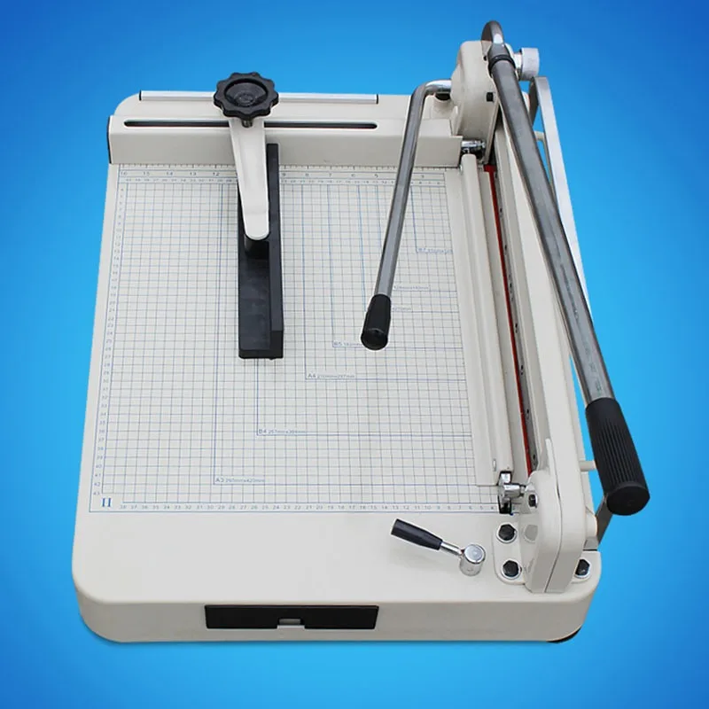 Heavy Duty Paper Cutter 17" A3 Size Stack Trimmer Ream Cutting Machine YG868 |
