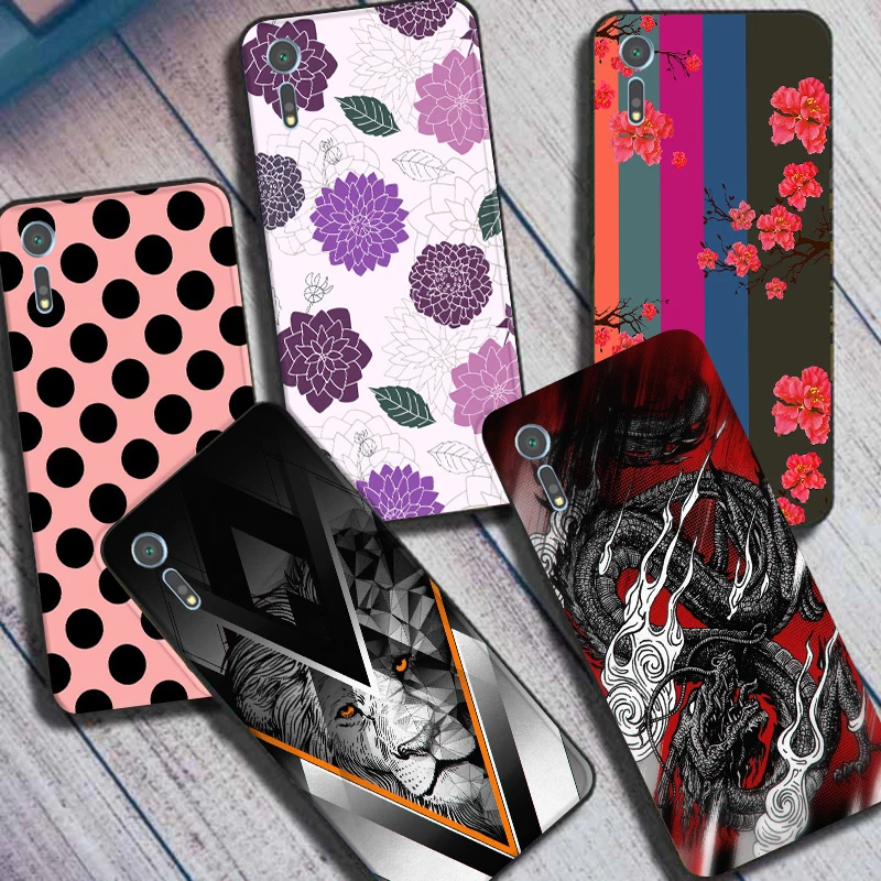 

Case For Sony Xperia XZ Premium G8141 G8142 Cases Soft TPU Cover For Sony Xperia XZs Covers Silicone Bags Lovely Cute