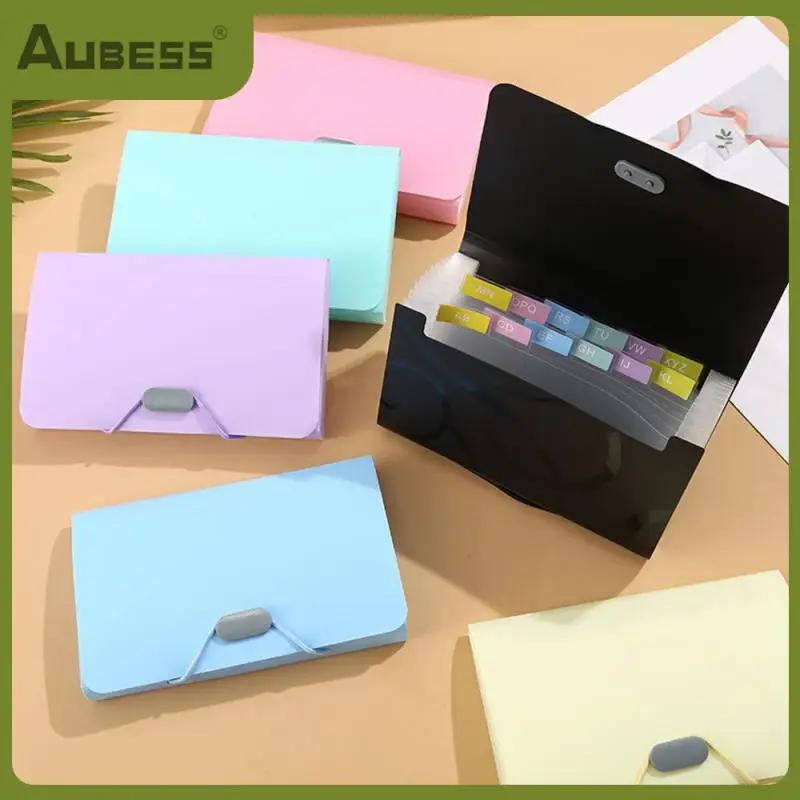 

Classification New Color Classification Label Folder Super Capacity Organ Bag Multi-layer Bill Single Package Office Supplies Pp