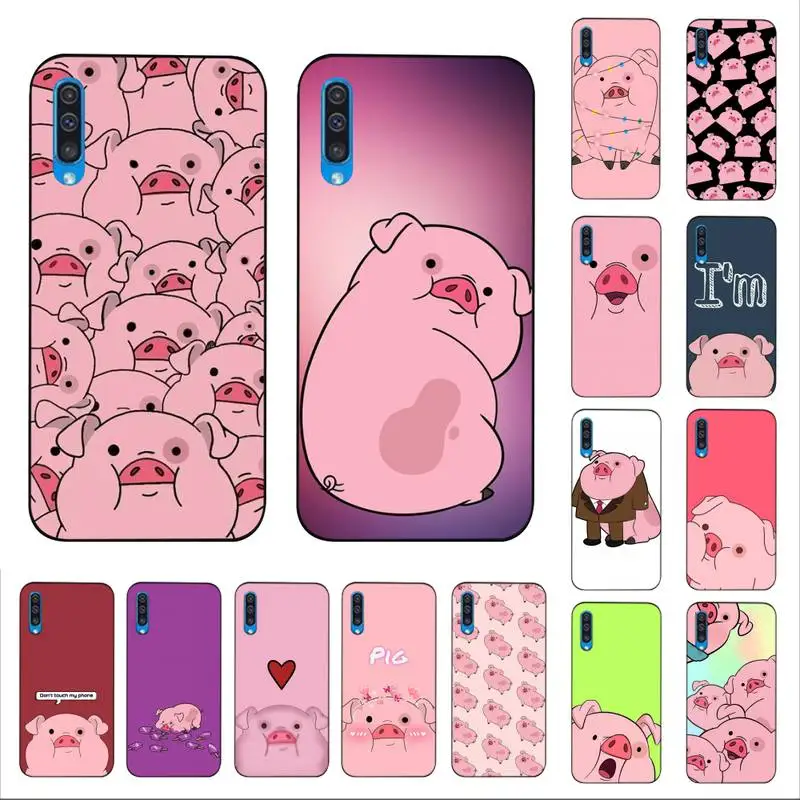 

Disney Gravity Falls Waddles Pink Pig Phone Case for Samsung A51 01 50 71 21S 70 10 31 40 30 20E 11 A7 2018