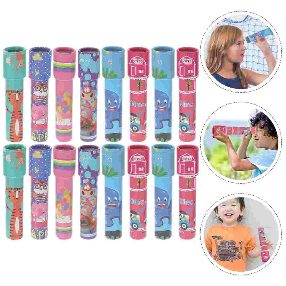 

30 Pcs Kids Girl Toys Kaleidoscope Scientific Retro Plaything Nostalgia Learning Cartoon Child