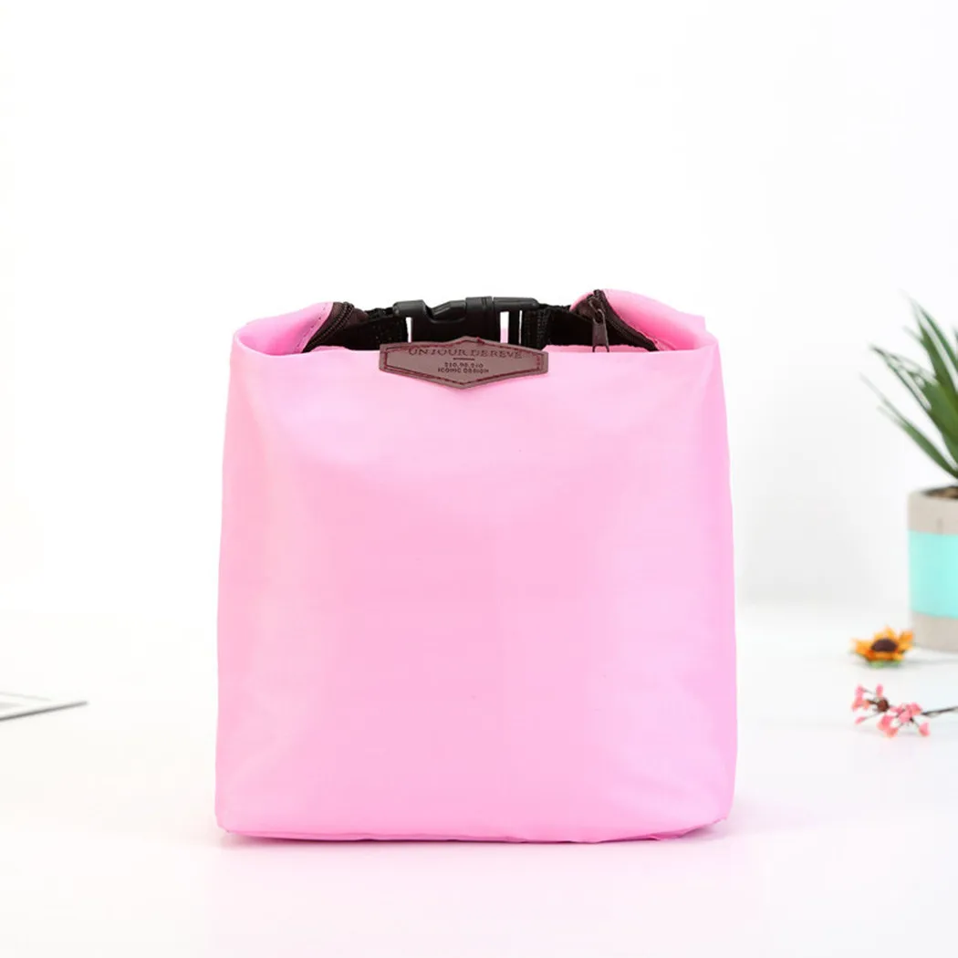 

Portable Insulated Lunch Storage Bag Food Cool Bags Waterproof Picnic Carry Lunch Box Insulation Bag For Work And School