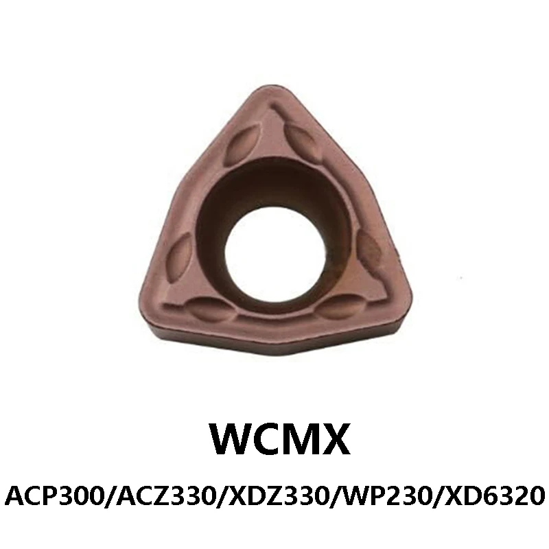 

Original WCMX WCMX030208 WCMX040208 FN WCMX030208FN WCMX040208FN ACP300 ACZ330 XDZ330 WP230 XD6320 Carbide Insert Cutter CNC