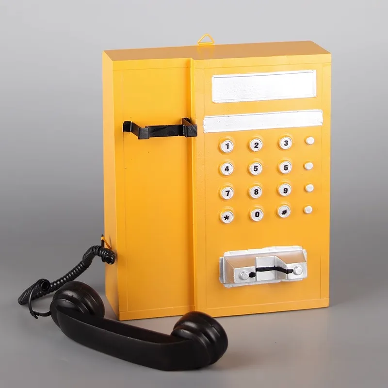 Винтажная розовая настенная Подвеска для телефона радиомодель украшение