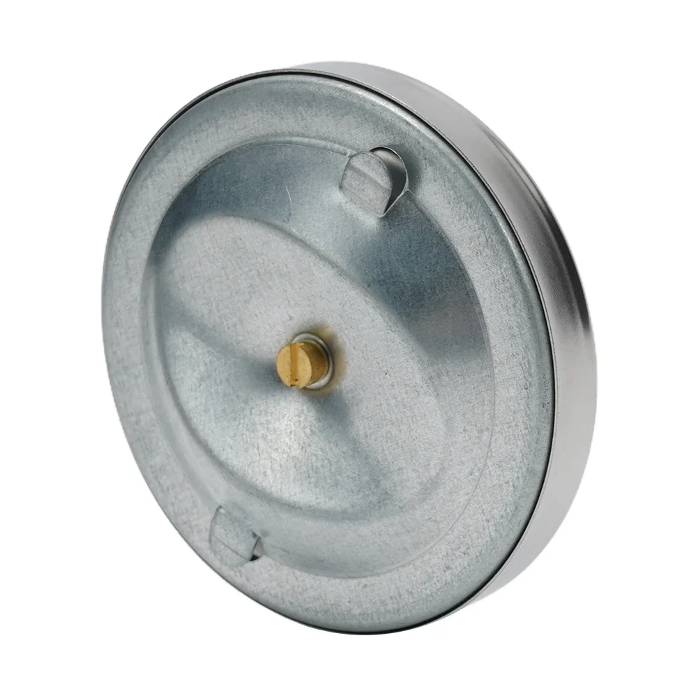 Промышленный трубопроводный термометр 63 мм оцинкованная сталь 0–120 ° Биметалл