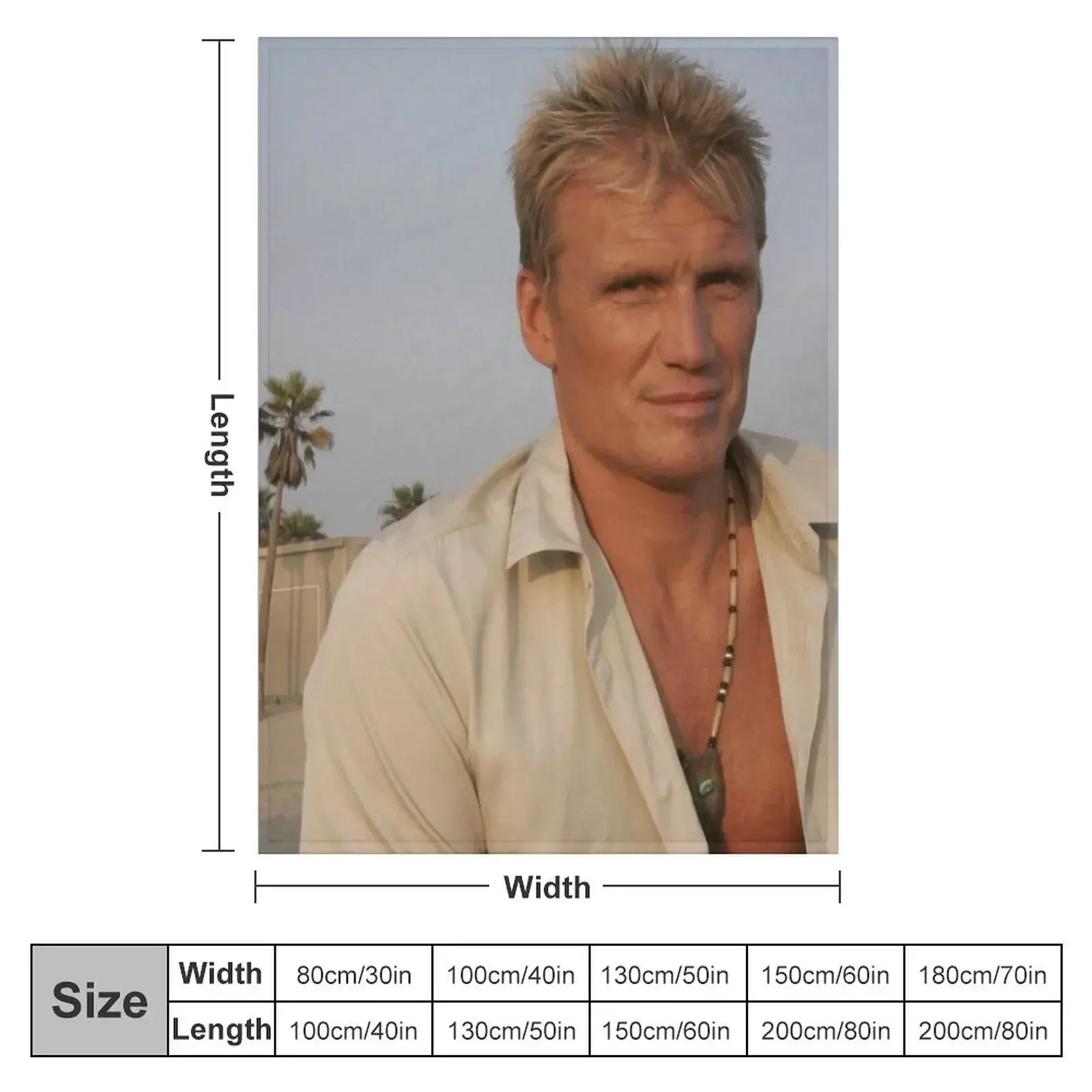 Одеяло Dolph Lundgren милые клетчатые большие одеяла