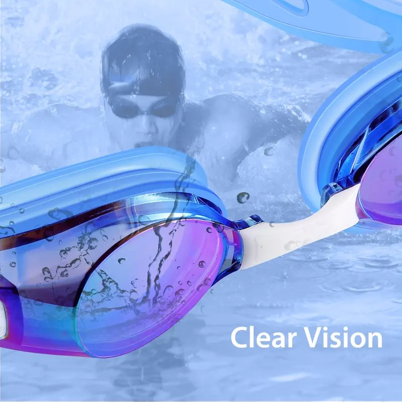 

Pool and Water and Diving and Triathlon and Swimming Sport Goggles
