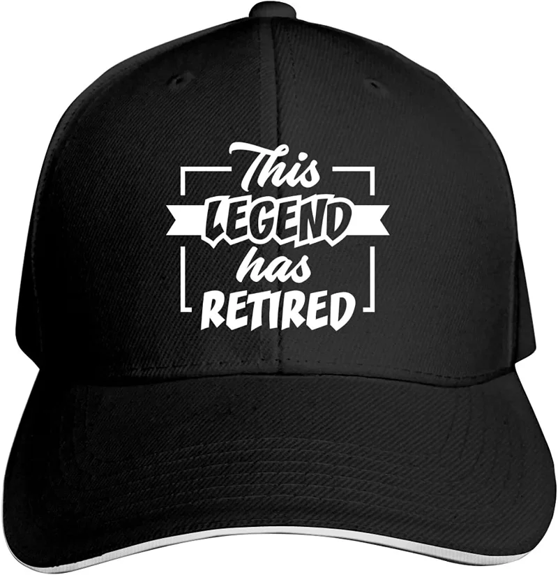 

Retirement Hat Gifts for Men & Women This Legend Has Retired Baseball Cap