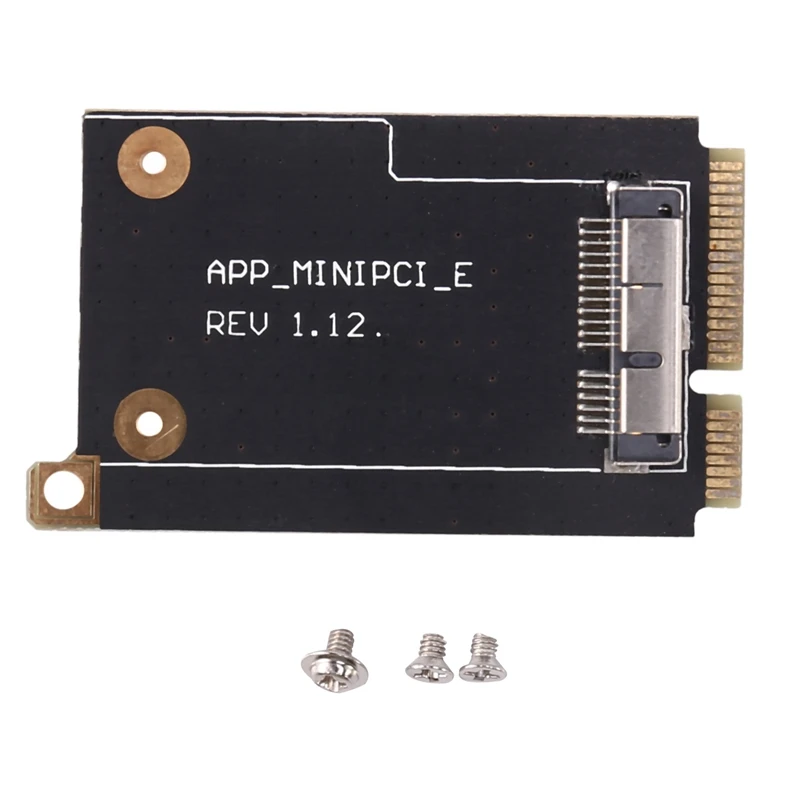 

Мини-адаптер PCI-E Экспресс-преобразователь 52-контактная мини-плата PCI-E для Broadcom BCM94360CD BCM943602CS BCM94360CS2 BCM94331CD BCM943224