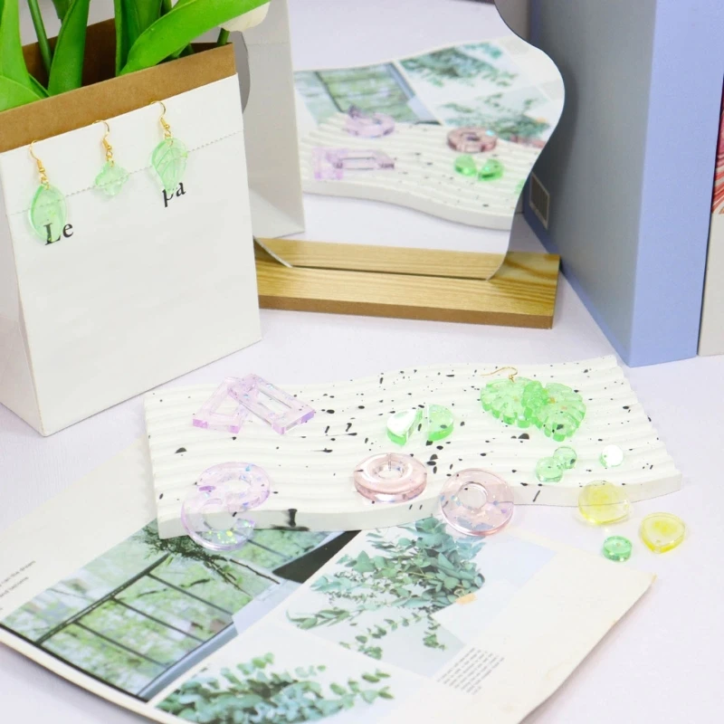 11шт силиконовые серьги кулон формы из смолы гибкая форма для дизайнеров