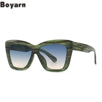 boyarn eyewear cat eye trend retro fashion street sunglasses ins modern sunglasses women