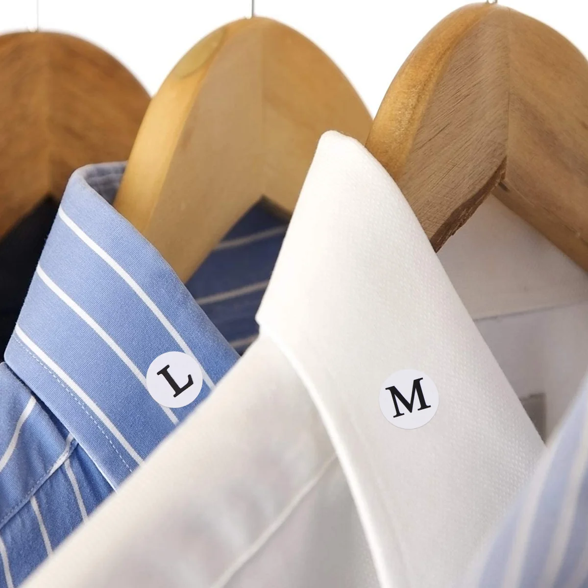 

5 Sheets Clothing Size Round Sticker Labels