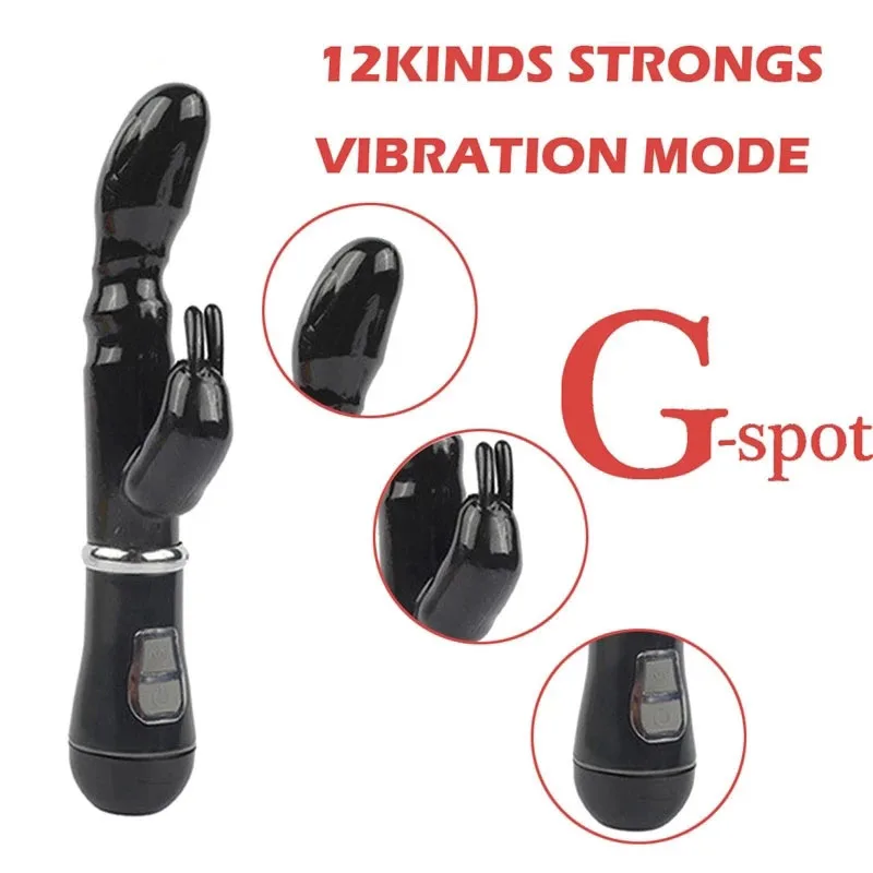 Adult Toys Dildo Vibrator Sex Toy Double Rod Masturbation Rabbit Utensils Product for Women Machine |