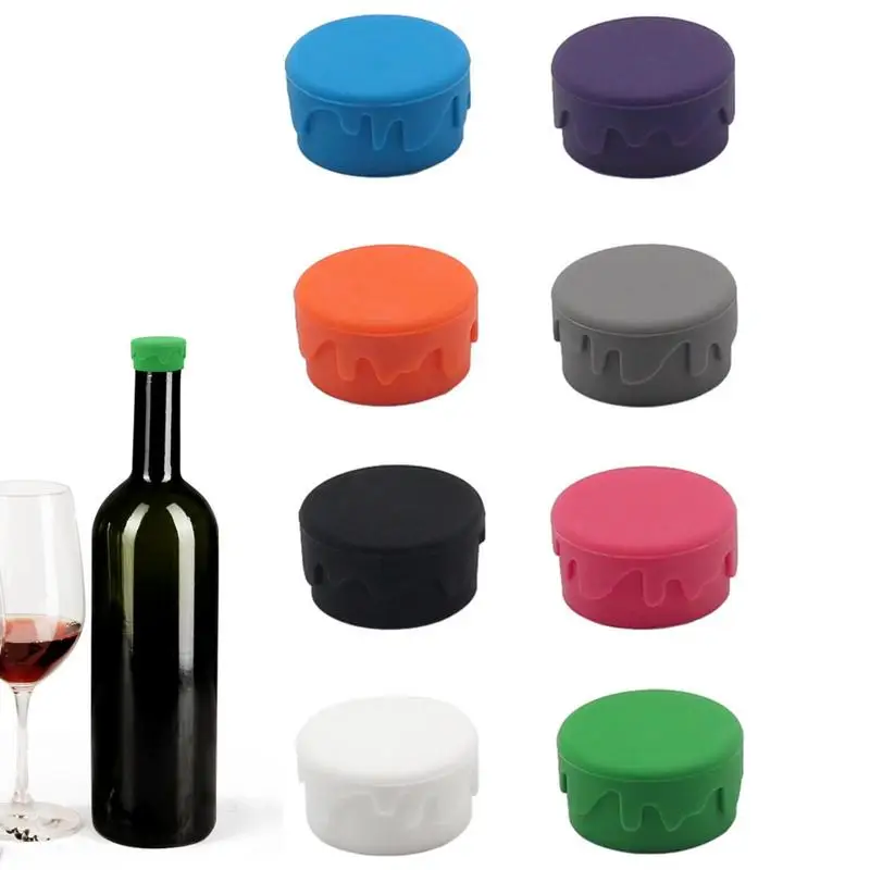 

Wine Bottle Stopper Wine Stoppers For Bottles Reusable Silicone Beverage Bottle Sealer Replacement Top For Cork To Keep The Wine