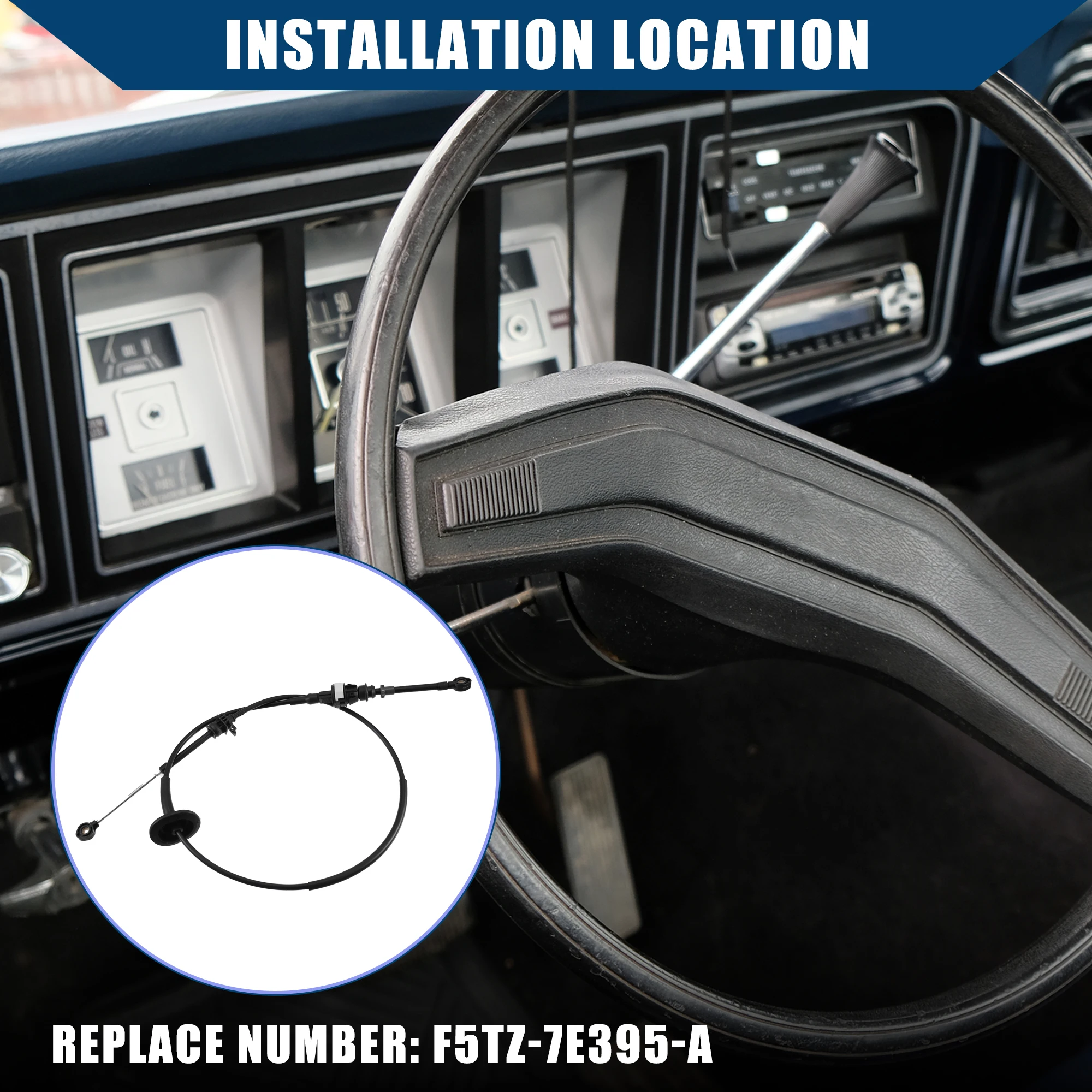 Автомобильный трос переключения передач X для Ford F Super Duty 1992-1997 Bronco 1992-1996 F350