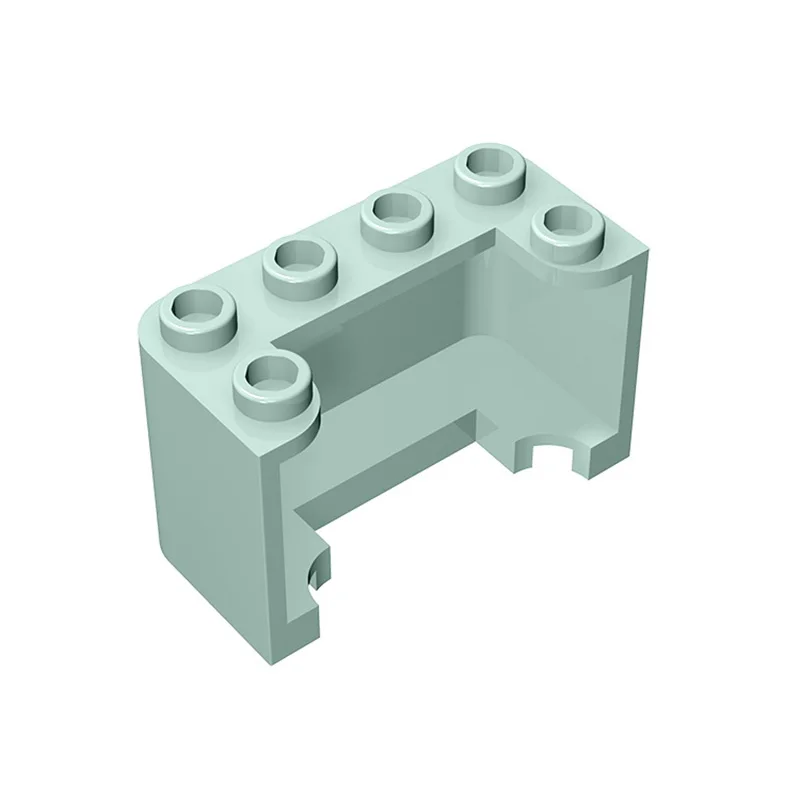 Gobrick, 10 шт., запчасти MOC 4594 35160, ветровой экран 2x4x2, вертикальные Совместимые Кирпичи, сборные строительные блоки, детские игрушки (art.: 3920bed361ff8) - 3920bed361ff8