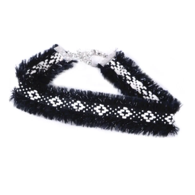 Женское Ожерелье с кисточками в стиле бохо винтажное ожерелье из мягкой теплой