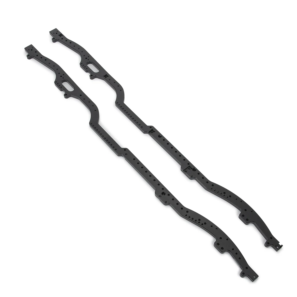 

2 Pieces Chassis Frame Rails Durable Metal Remote Control Truck Upgrades Parts DIY Replacement for SCX10 90027 90028