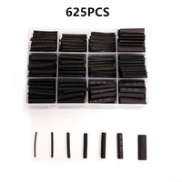 625pcs heat shrink tubing kit heat shrink cable tubes wire wrap ratio 21 electrical cable sleeve assortment with storage case