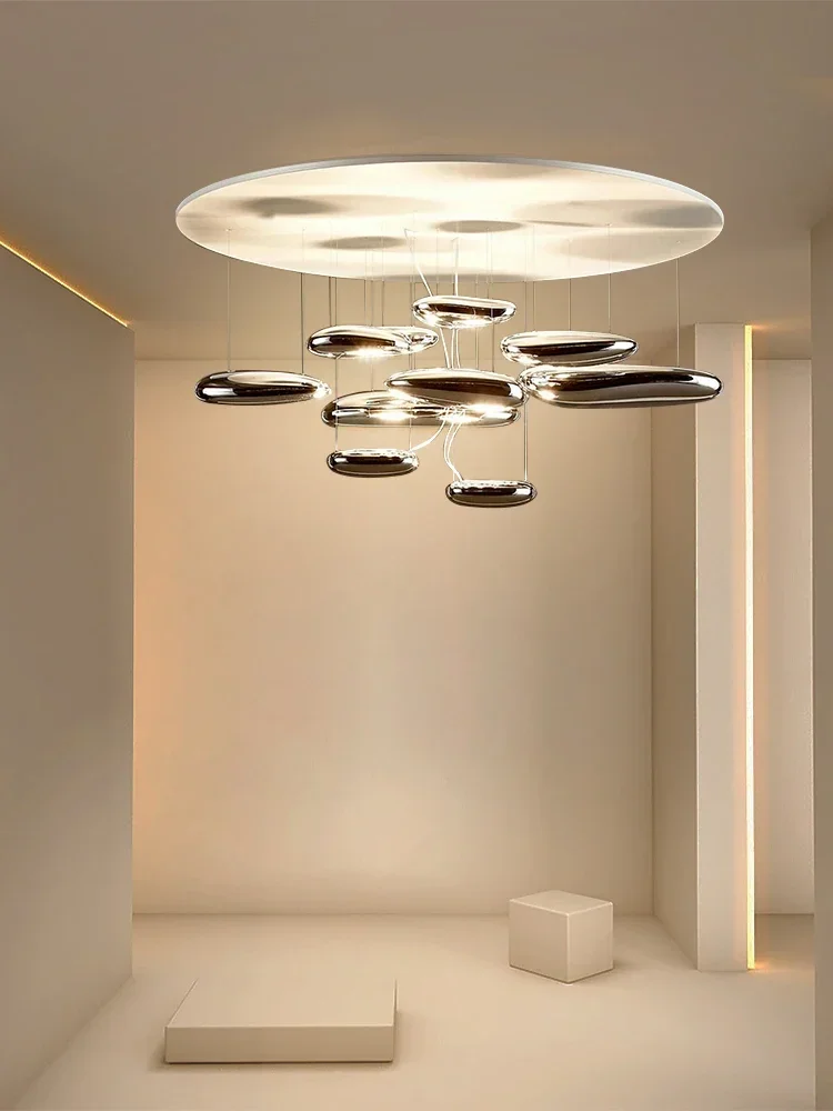 

Living Room Chandelier Italian Artistic Creative Water Drop Spotlight Living Room Main Lamp Nordic Restaurant Chandelier