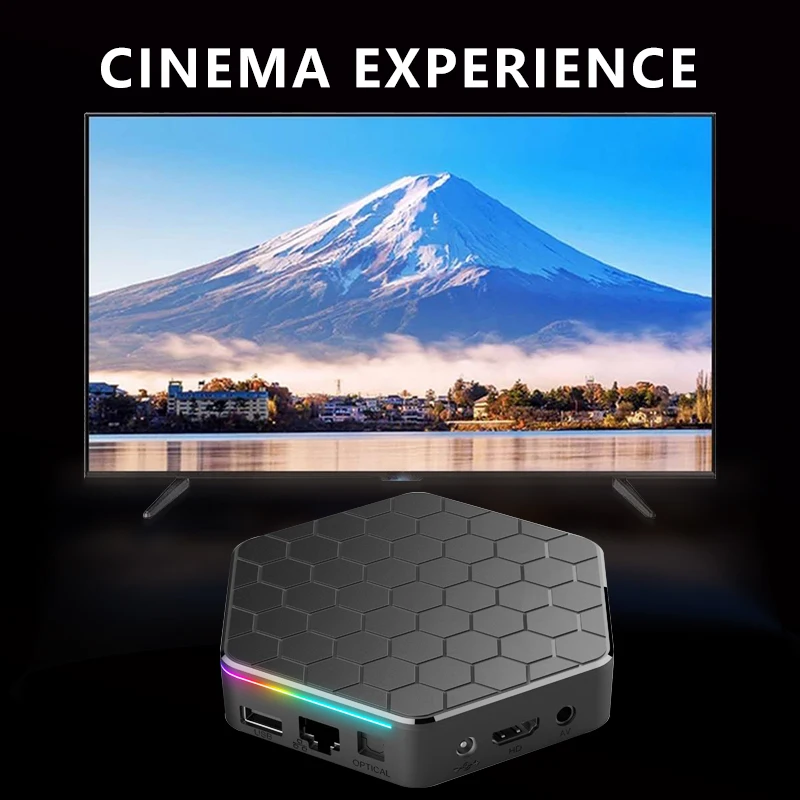 ТВ-приставка T95Z PLUS Android 12 Allwinner H618 6K 2 4 ГБ 64 32 16 BT5.0 H.265 глобальный медиаплеер