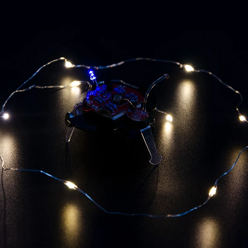 Светлячок Фоточувствительный робот электронный Обучающий набор сделай сам