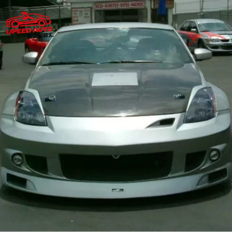 Фото Подходит для Nissan 350Z Z33 2002-2008 годов выпуска, модифицированный комплект переднего бампера Duraflex J-Spec. №2