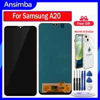 original for samsung galaxy a20 lcd display touch screen digitizer assembly a205 a207f replace for samsung a20s lcd screen